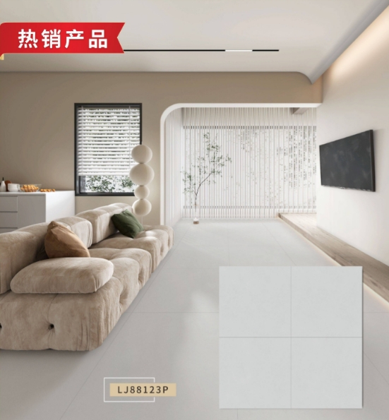 朗科现代素色质感砖 LJ88123 800*800 片