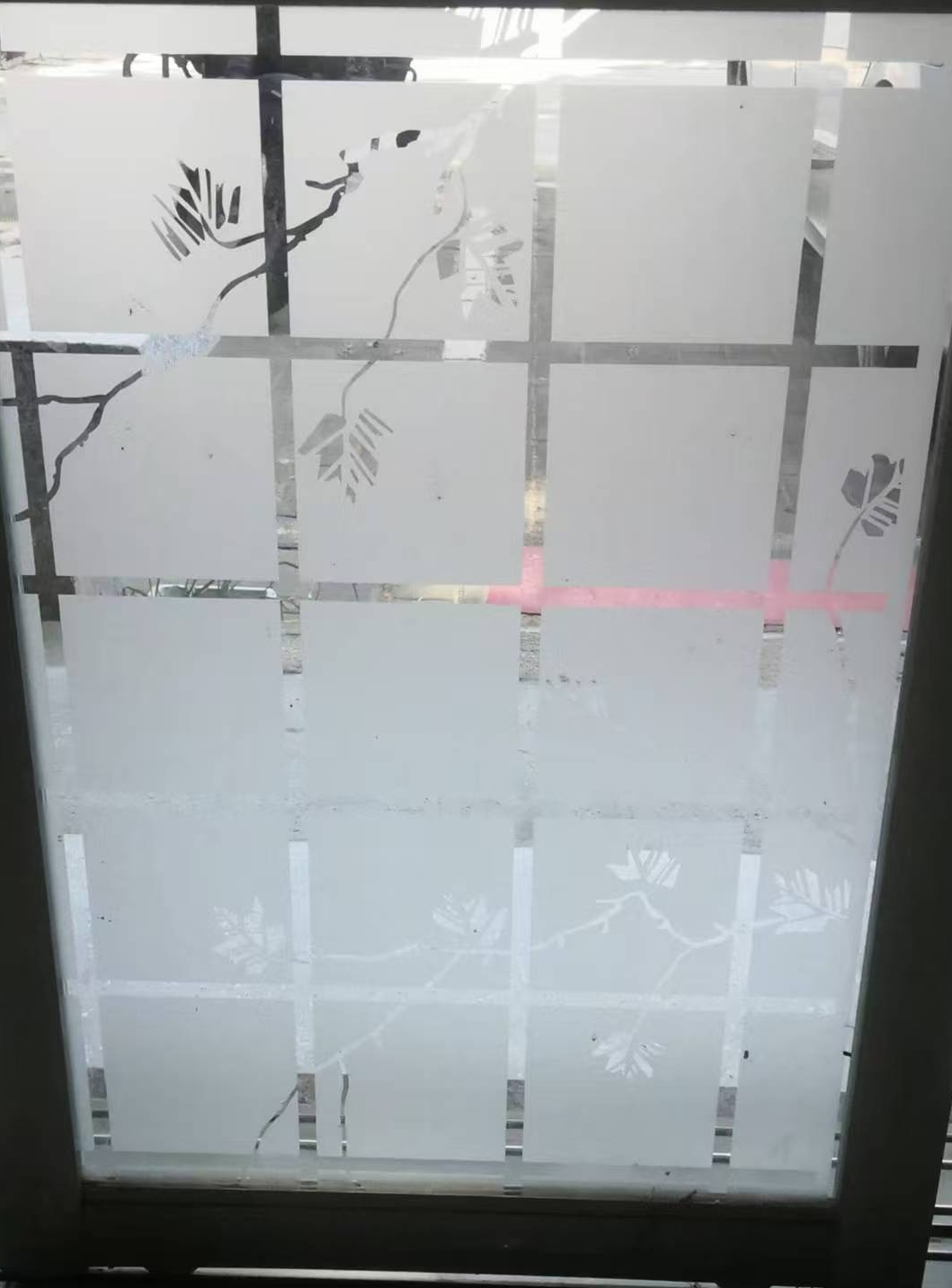 艺术网络玻璃不包安装不含运费 网红玻璃 平方米 色卡选择