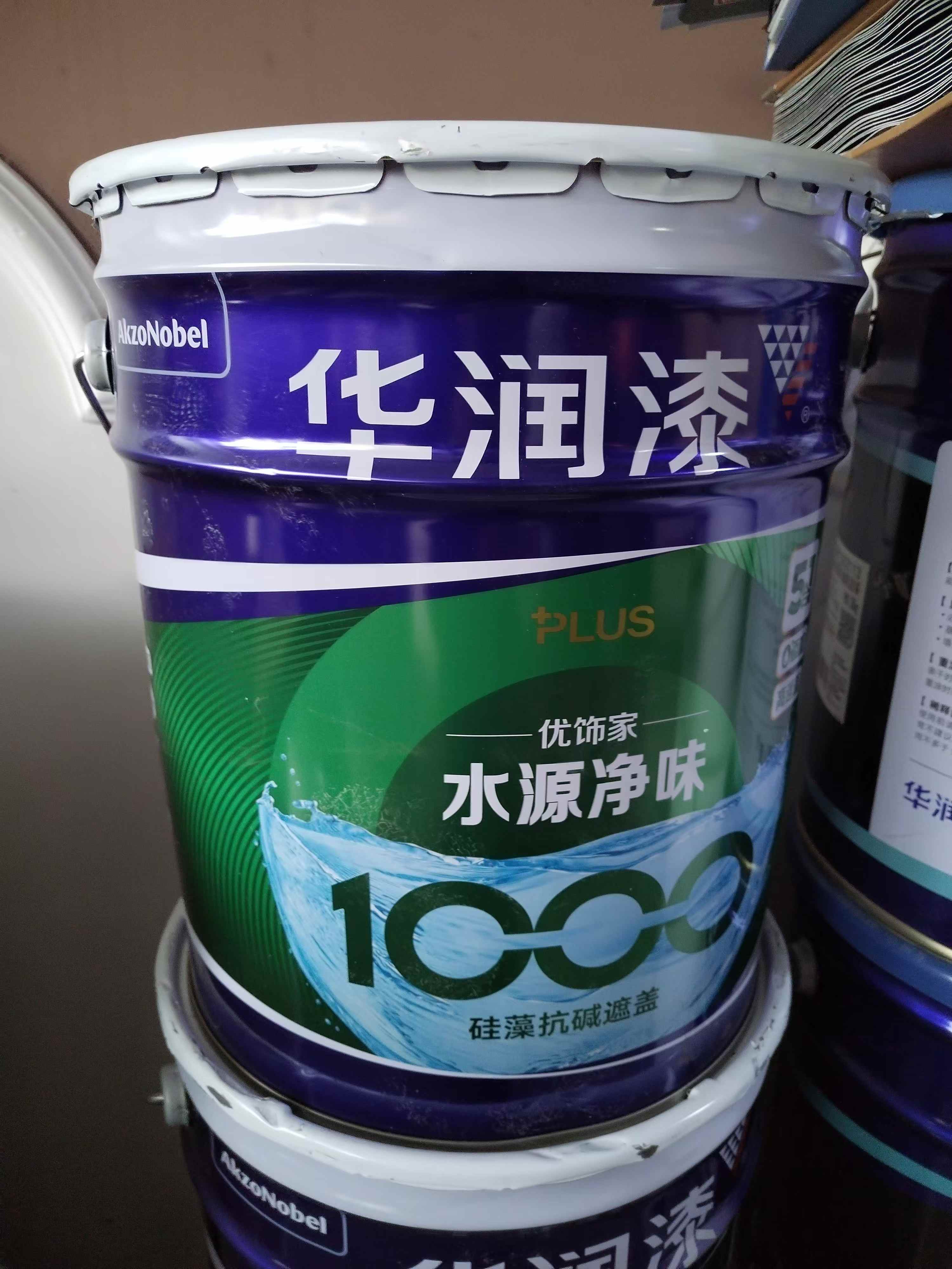 优饰家水源净味硅藻抗碱遮盖华润漆