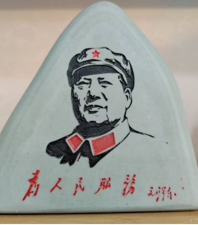 松花石雕刻桌摆件